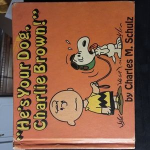 HE'S YOUR DOG CHARLIE BROWN BOOK